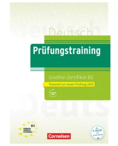 پروفونگ ترینینگ B2 | خرید کتاب زبان آلمانی Prüfungstraining Goethe-Zertifikat B2 (2019)