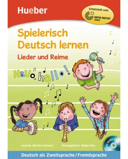 خرید کتاب زبان آلمانی Spielerisch Deutsch lernen Lieder und Reime