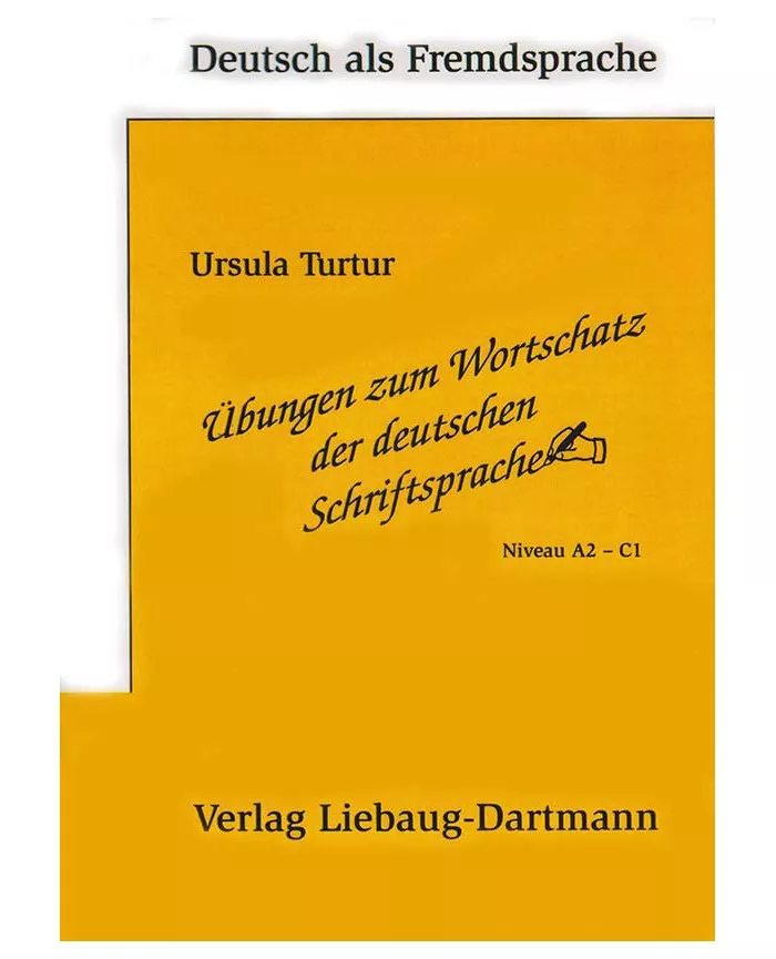 خرید کتاب زبان آلمانی Ubungen zum Wortschatz der deutschen Schriftsprache A2-C1