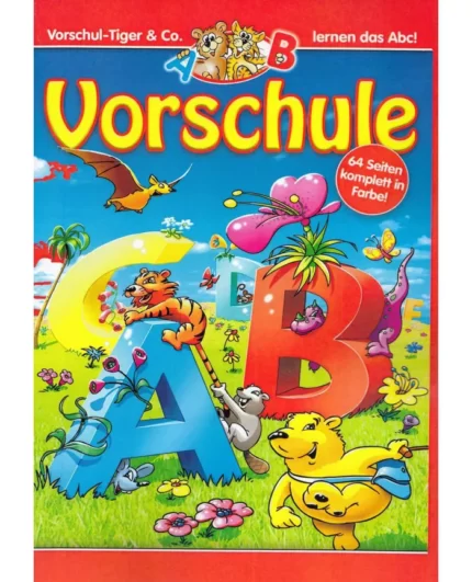 خرید کتاب زبان آلمانی !Vorschule- Tiger und Co. lernen das Abc