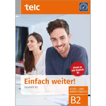 خرید کتاب زبان آلمانی !telc b2 einfach weiter