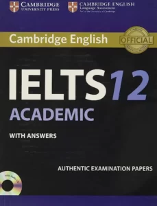 راهنمای آیلتس کمبریج 12 آکادمیک خرید کتاب زبان انگلیسی Cambridge IELTS 12 Academic