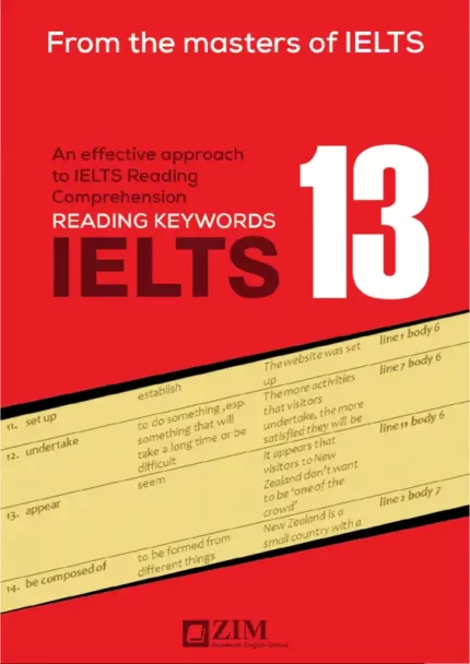 ریدینگ کی وردز آیلتس | خرید کتاب زبان انگلیسی Reading Keywords IELTS 13