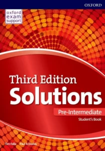 سولوشنز پری اینترمدیت خرید کتاب انگلیسی Solutions Pre Intermediate 3rd Edition