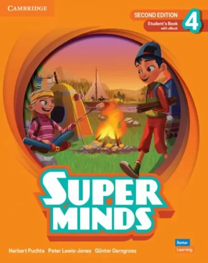 سوپر مایندز 4 خرید کتاب زبان انگلیسی Super Minds 4 2nd