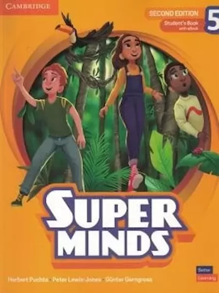 سوپر مایندز 5 خرید کتاب زبان انگلیسی Super Minds 5 2nd