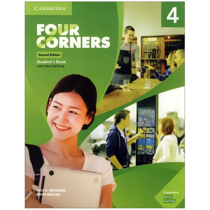 فور کرنرز 4 خرید کتاب زبان انگلیسی Four Corners 4