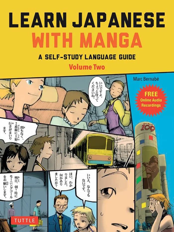 لرن جپنیز ویت مانگا 2 | خرید کتاب زبان ژاپنی learn Japanese with Manga 2 Volume 2