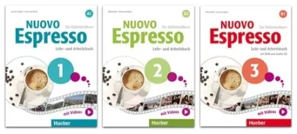مجموعه 3 جلدی اسپرسو | خرید کتاب زبان ایتالیایی Nuovo Espresso