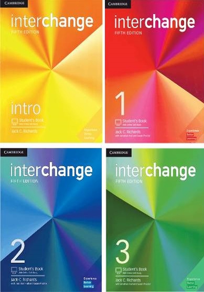 مجموعه چهار جلدی اینترچنج خرید کتاب انگلیسی Interchange Fifth Edition
