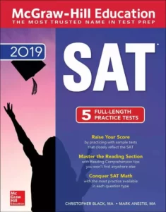 مک گروهیل اجوکیشن اس ای تی خرید آزمون زبان انگلیسی McGraw Hill Education SAT 2019