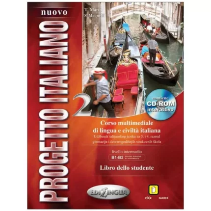 نوو پروجتو ایتالیانو 2 خرید کتاب زبان ایتالیایی Nuovo Progetto italiano 2