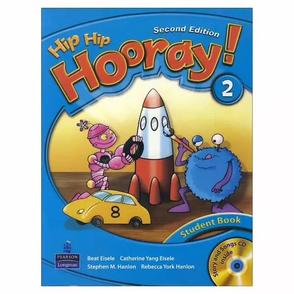 هیپ هیپ هورای 2 خرید کتاب زبان انگلیسی Hip Hip Hooray 2 2nd