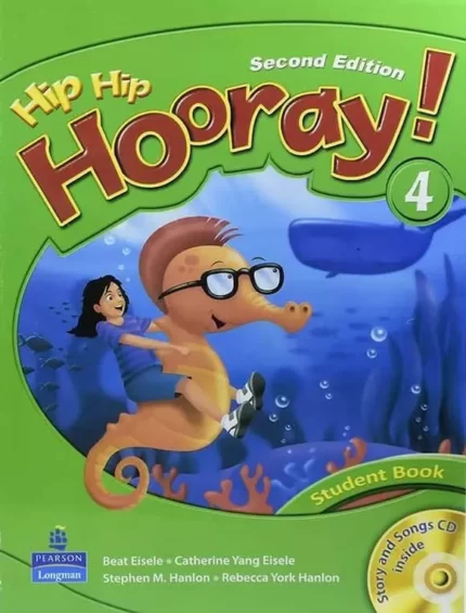 هیپ هیپ هورای 4 خرید کتاب زبان انگلیسی Hip Hip Hooray 4 2nd