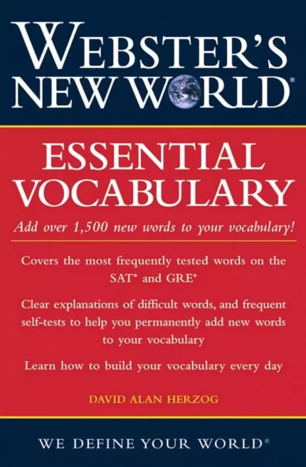 وبسترز نیو ورد اسنشیال وکبیولری | خرید کتاب زبان انگلیسی Webster's New World Essential Vocabulary