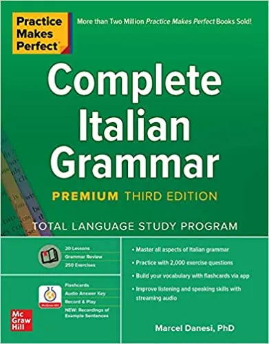 کامپلیت ایتالین گرامر | خرید کتاب زبان ایتالیایی Practice Makes Perfect Complete Italian Grammar