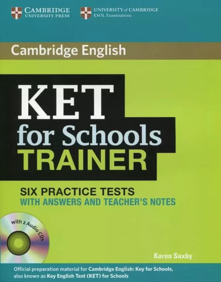 کت فور اسکولز ترینر خرید کتاب زبان انگلیسی KET for Schools Trainer