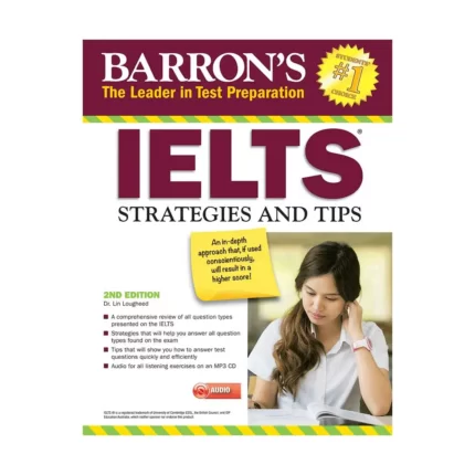 بارونز آیلتس استراتژیز اند تیپس | خرید کتاب زبان انگلیسی Barrons IELTS Strategies and Tips 2nd
