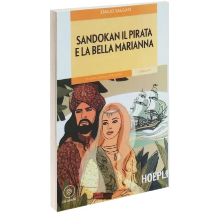 کتاب داستان ایتالیایی SANDOKAN IL PIRATA E LA BELLA MARIANNA