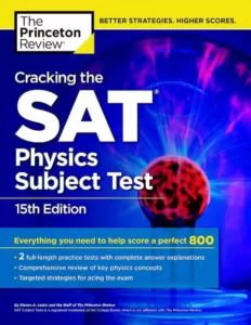 کرکینگ د اس ای تی فیزیکس سابجکت تست خرید آزمون زبان انگلیسی Cracking the SAT Physics Subject Test 15th