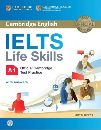 کمبریج انگلیش آیلتس لایف اسکیلز | خرید کتاب زبان انگلیسی Cambridge English IELTS Life Skills A1