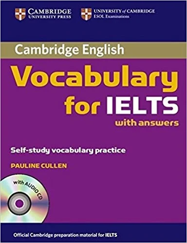 کمبریج وکبیولری فور آیلتس | خرید کتاب زبان انگلیسی Cambridge Vocabulary for IELTS