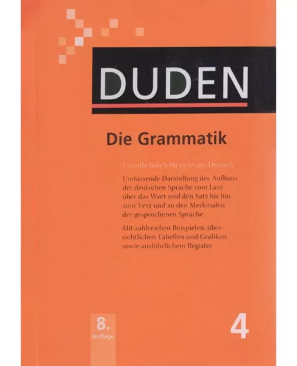 خرید کتاب زبان آلمانی DUDEN Die Grammatik