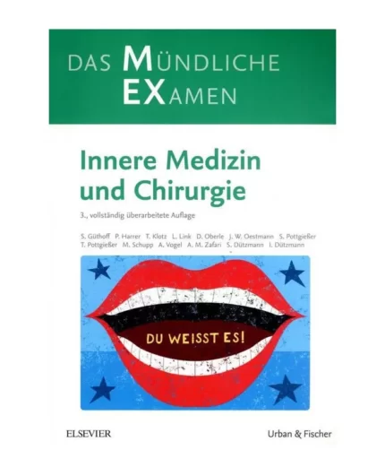 خرید کتاب زبان آلمانی Das Mundliche examen Innere Medizin und Chirurgie