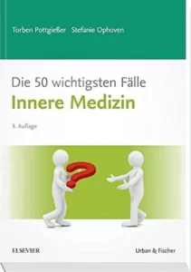 خرید کتاب زبان آلمانی Die 50 wichtigsten Fälle Innere Medizin