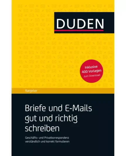 خرید کتاب زبان آلمانی Duden– Briefe und E-Mails gut und richtig schreiben