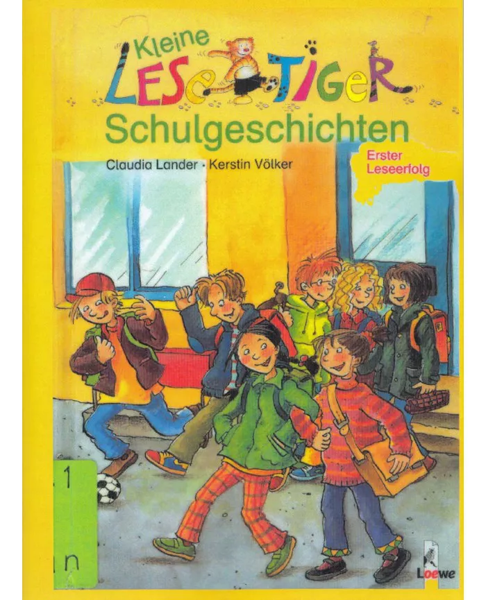 خرید کتاب زبان آلمانی Kleine Lesetiger Schulgeschichten
