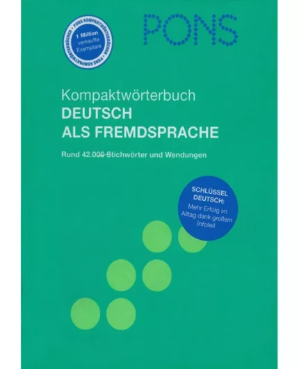 خرید کتاب زبان آلمانی PONS kompaktworterbuch Deutsch als Fremdsprache