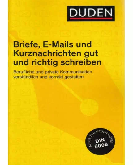 خرید کتاب زبان آلمانی briefe e-mails und kurznachrichten gut und richtig schreiben