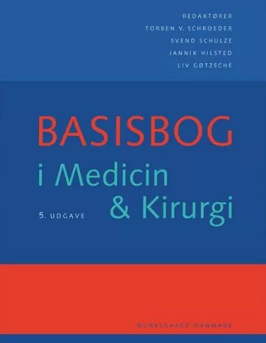 خرید کتاب پزشکی و جراحی زبان دانمارکی Basisbog i medicin og kirurgi
