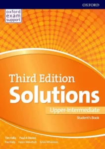 سولوشن آپراینترمدیت کتاب انگلیسی Solutions Upper Intermediate 3rd Edition