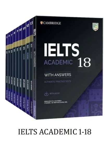 مجموعه 18 جلدی آیلتس کمبریج آکادمیک | کتاب انگلیسی IELTS Cambridge academic pack