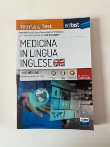 کتاب ایتالیایی MEDICINA IN LINGUA INGLESE