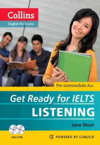 کالینز گت ردی فور آیلتس لسینینگ پری اینترمدیت | خرید کتاب زبان انگلیسی Collins Get Ready for IELTS Listening Pre Intermediate