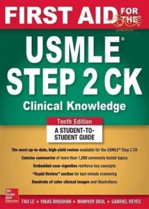 فرست اید فور د یو اس ام ال ای | خرید کتاب زبان انگلیسی First Aid for the USMLE Step 2 CK 2019