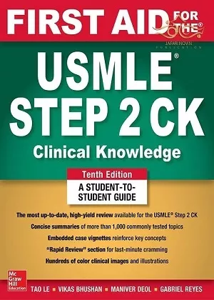 فرست اید فور د یو اس ام ال ای | خرید کتاب زبان انگلیسی First Aid for the USMLE Step 2 CK 2019
