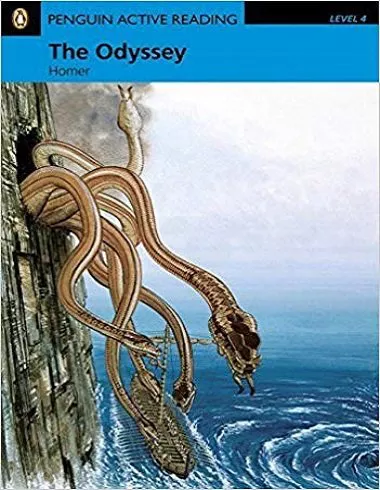 پنگوئن اکتیو ریدینگ ادیسه | خرید کتاب داستان زبان انگلیسی Penguin Active Reading Level 4 The Odyssey