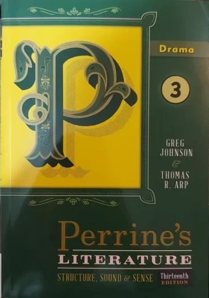  پرینز لیتریچر دراما ویرایش سیزدهم | خرید کتاب زبان انگلیسی Perrines Literature Structure Sound & Sense Drama 3 Thirteenth Edition