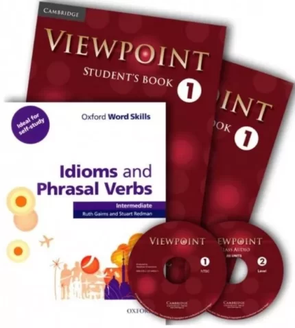 ویوپوینت ۱ ایدیمز اند فریزال وربز اینترمدیت | خرید مجموعه کتاب های زبان انگلیسی ViewPoint 1 Idioms and Phrasal Verbs intermediate