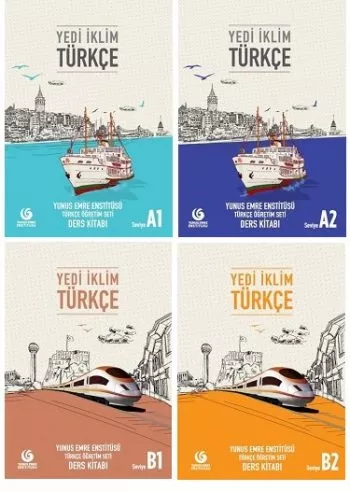 یدی اکلیم هفت اقلیم | خرید مجموعه چهار جلدی کتاب زبان ترکی Yedi İklim Türkçe Ders Kitapları