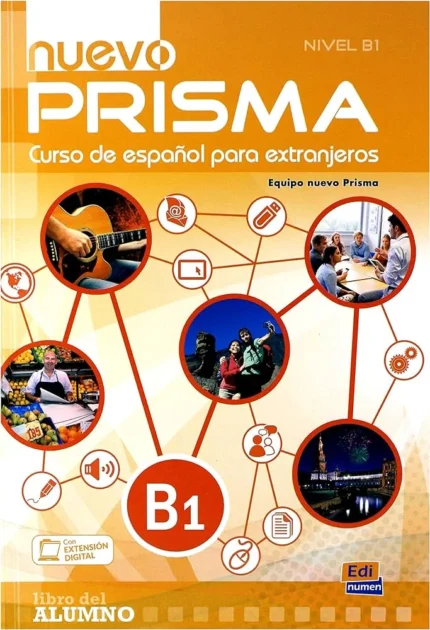 نوو پریزما B1 کتاب اسپانیایی Nuevo Prisma B1