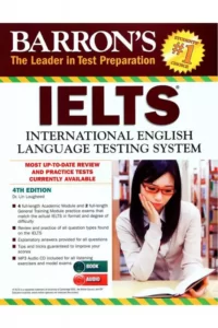  بارونز آیلتس اینترنشنال انگلیش لنگوئج تستینگ سیستم |خرید کتاب زبان انگلیسی Barrons IELTS International English Language Testing System 4th