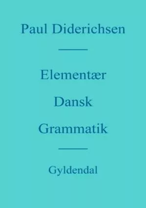  المنتیر دنسک گرمتیک | خرید کتاب زبان دانمارکی  Elementær dansk grammatik