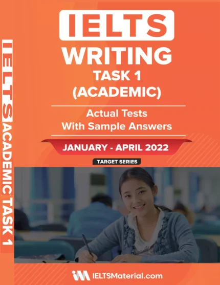 آیلتس رایتینگ آکادمیک تسک 1 اکچوال تست | خرید کتاب زبان انگلیسی IELTS Writing Task 1 Actual Tests (JANUARY - APRIL 2022)