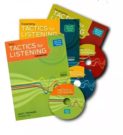 مجموعه 3 جلدی تکتیس فور لسینینگ | خرید کتاب زبان انگلیسی Tactics for Listening