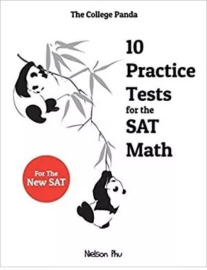 د کالج پاندا 10 پرکتیس تست | خرید کتاب زبان انگلیسی The College Panda 10 Practice Tests For The SAT Math